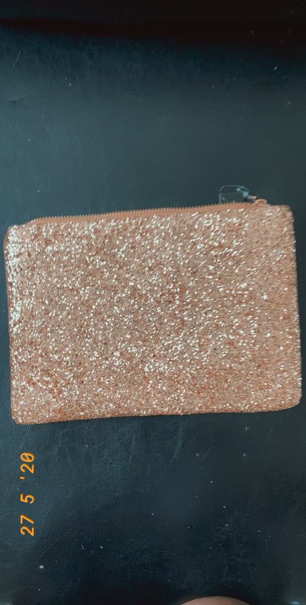 “Sparkle” Makeup Pouch/Clutch