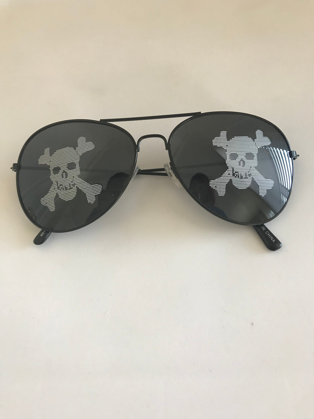 Skull Aviator Shades