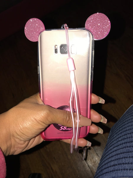“Glittery Ears” Galaxy S8 Plus Case