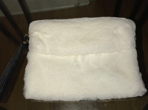 Faux Fur Wristlet