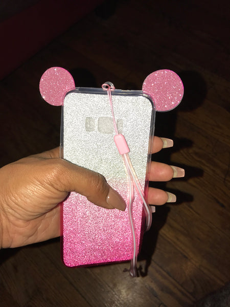 “Glittery Ears” Galaxy S8 Plus Case