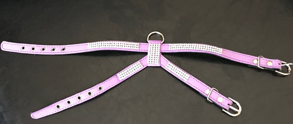 “Go Poochy” Double Strap Bling Harness