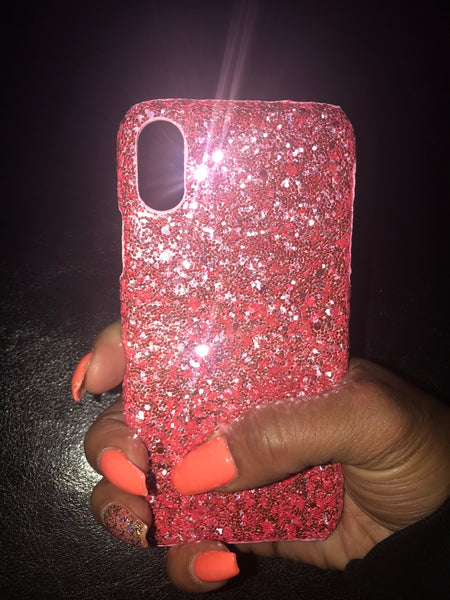 “Glitzy Babe” iPhone X Case