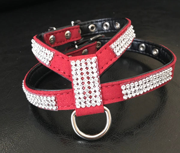 “Go Poochy” Double Strap Bling Harness