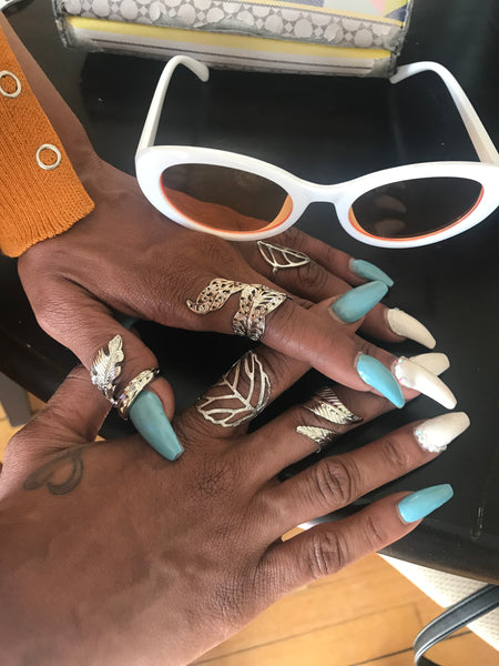 “Wrapped Up” Ring Set