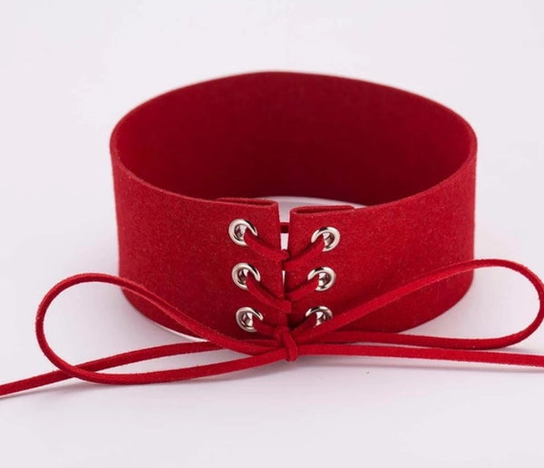 "Lace It Up" Choker