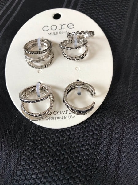 11 Piece Vintage Ring Set