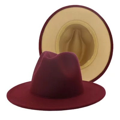 “Bossy” Red Bottom Fedora