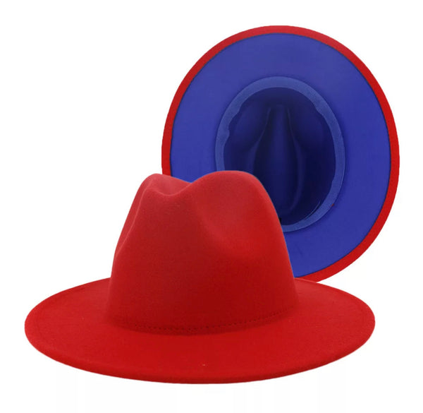 “Bossy” Red Bottom Fedora