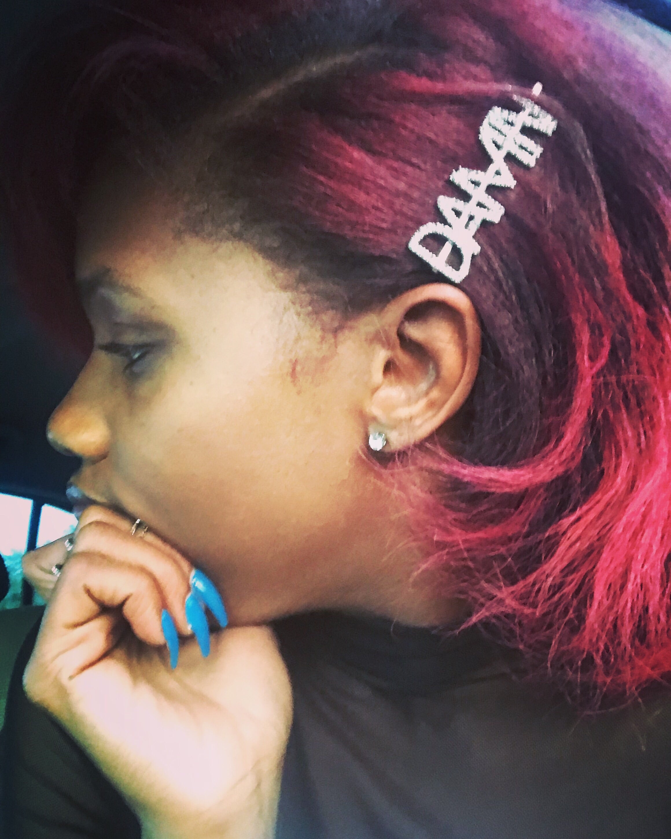 “Just Say It” Hair Pins