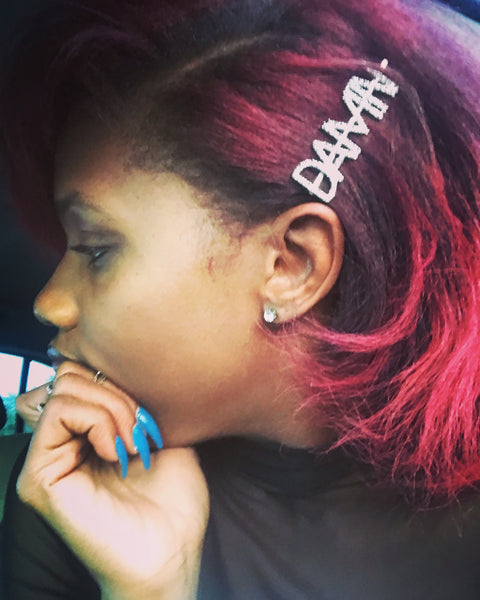 “Just Say It” Hair Pins