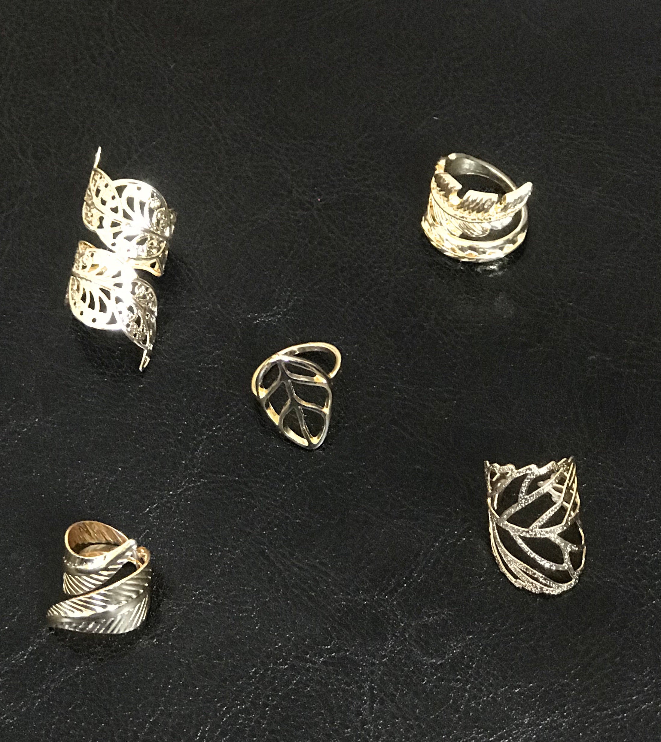 “Wrapped Up” Ring Set