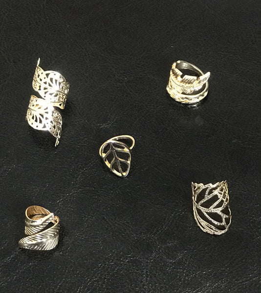 “Wrapped Up” Ring Set