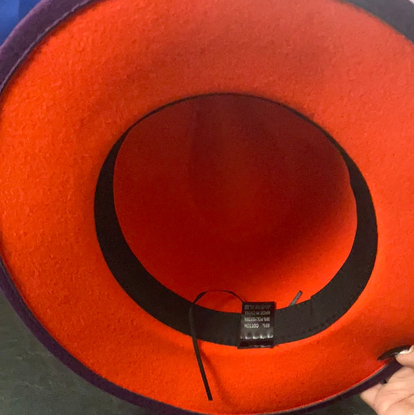 “Bossy” Red Bottom Fedora
