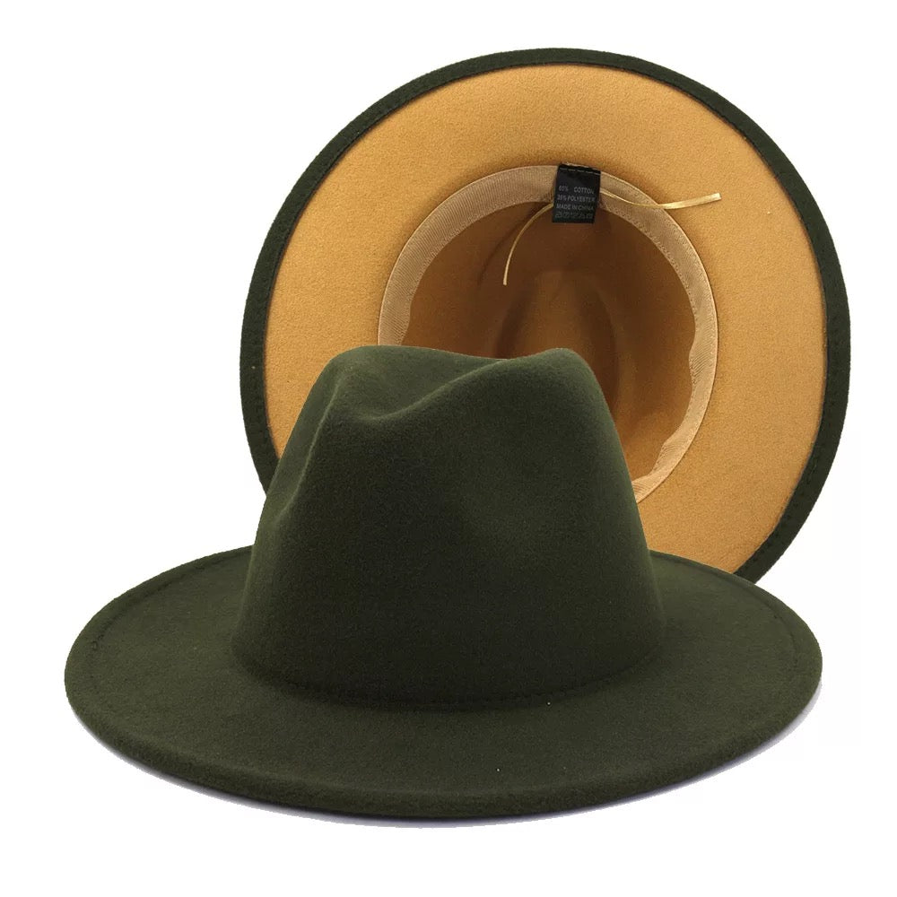 “Bossy” Red Bottom Fedora
