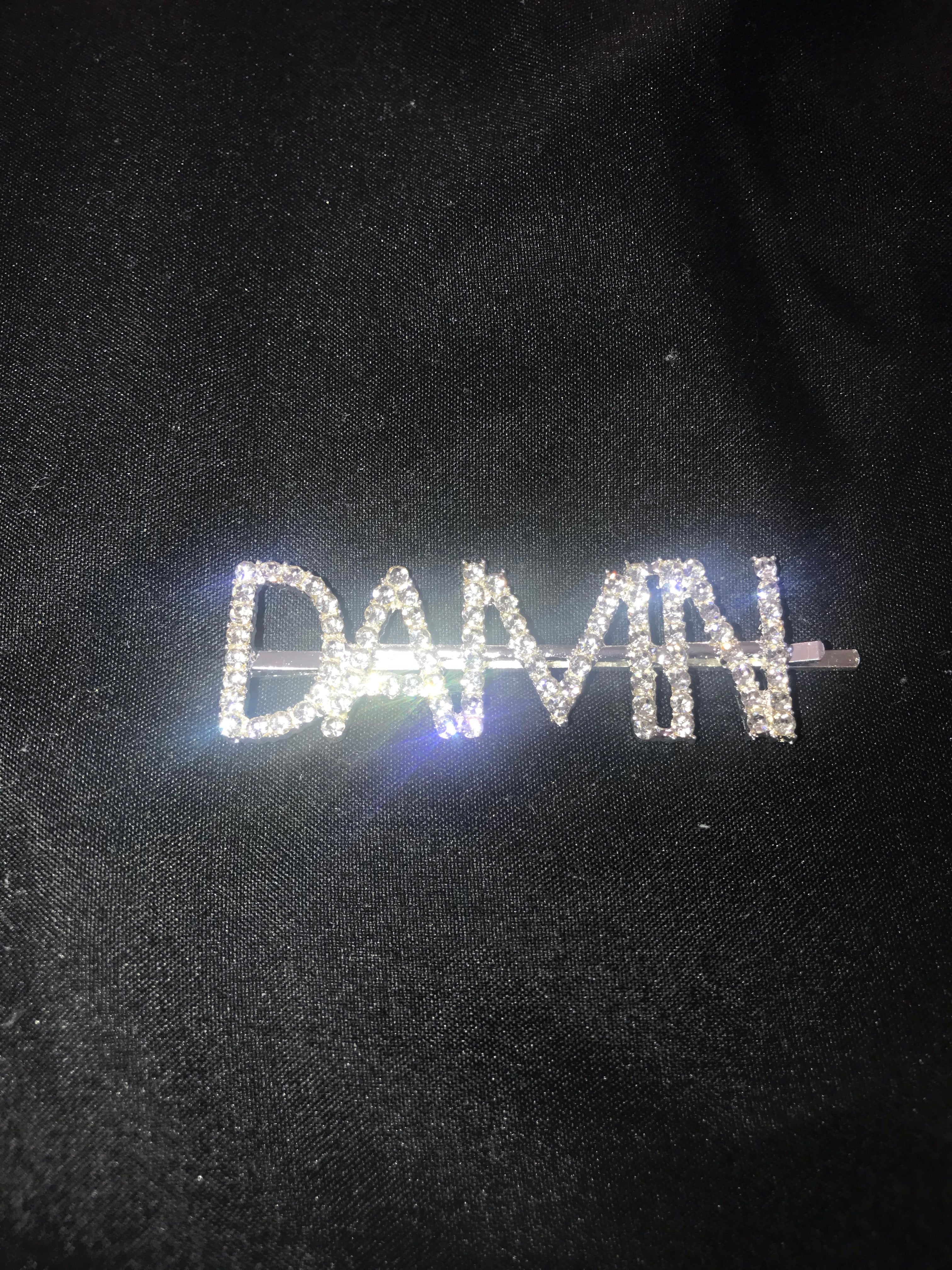 “Just Say It” Hair Pins