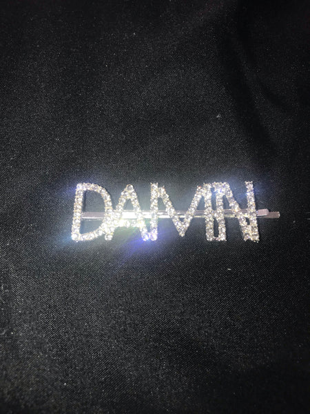 “Just Say It” Hair Pins