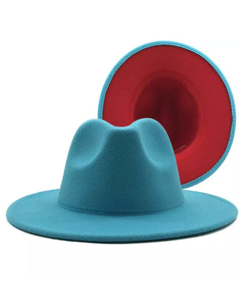 “Bossy” Red Bottom Fedora