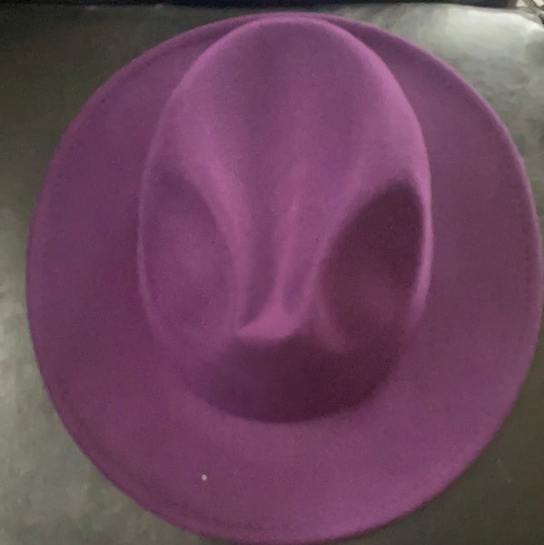 “Bossy” Red Bottom Fedora