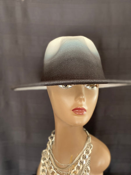 2 Tone Ombré Fedoras