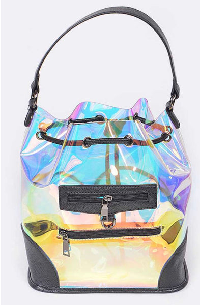 “Reflections” Bucket Bag