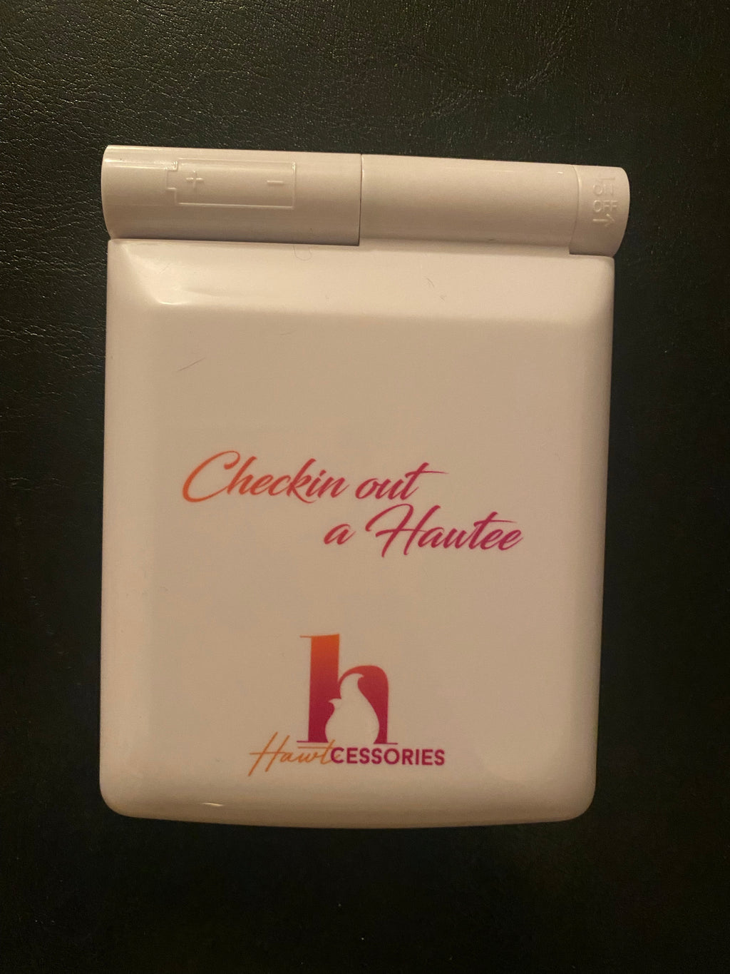 “Lit Hawtee” Compact Mirror