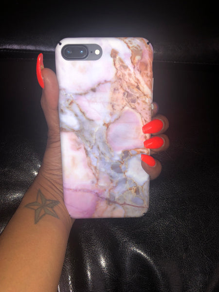 Pink Marble iPhone 7+/8+ Case